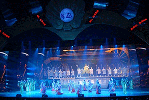 "Qindao night" theme of the cultural performance of the beloved